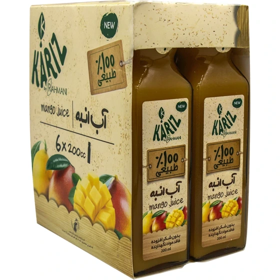 خرید و قیمت آبمیوه کاریز انبه + فروش صادراتی